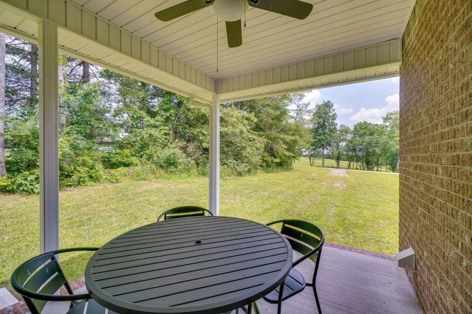 Covered Patio | Single-Story Home