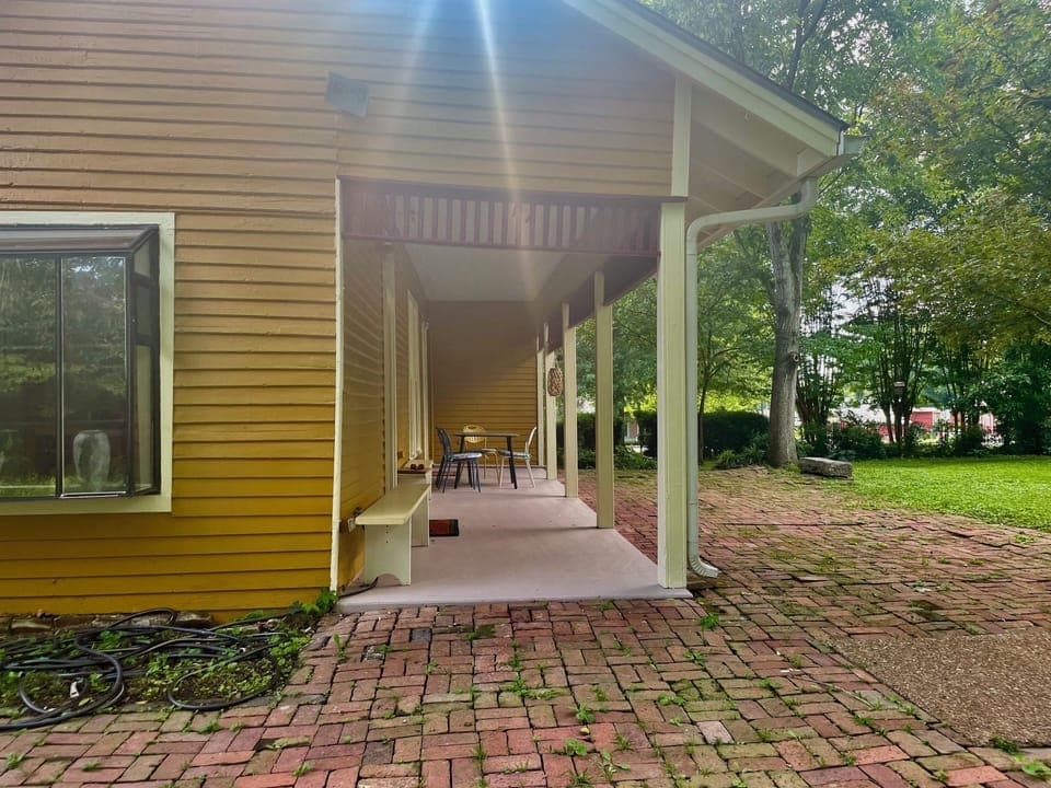 Back patio