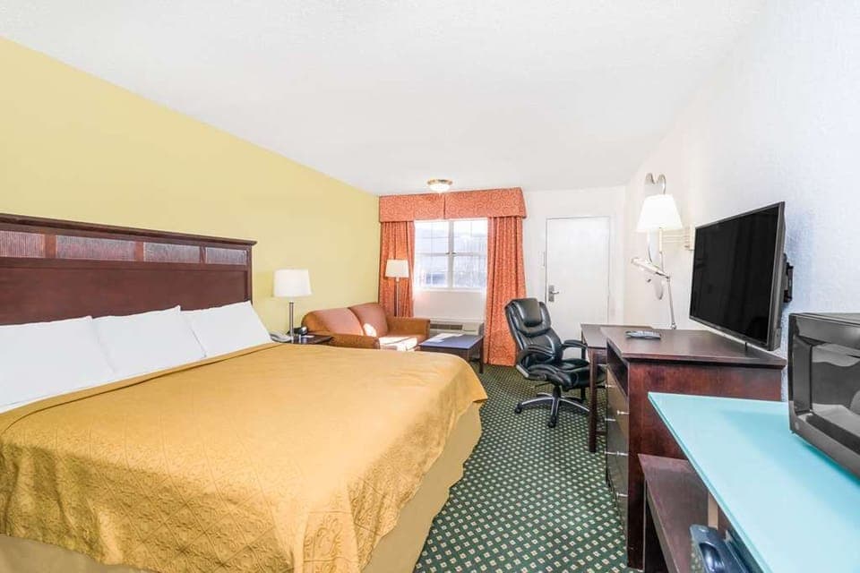 Kick back in bed and enjoy easy TV viewing.