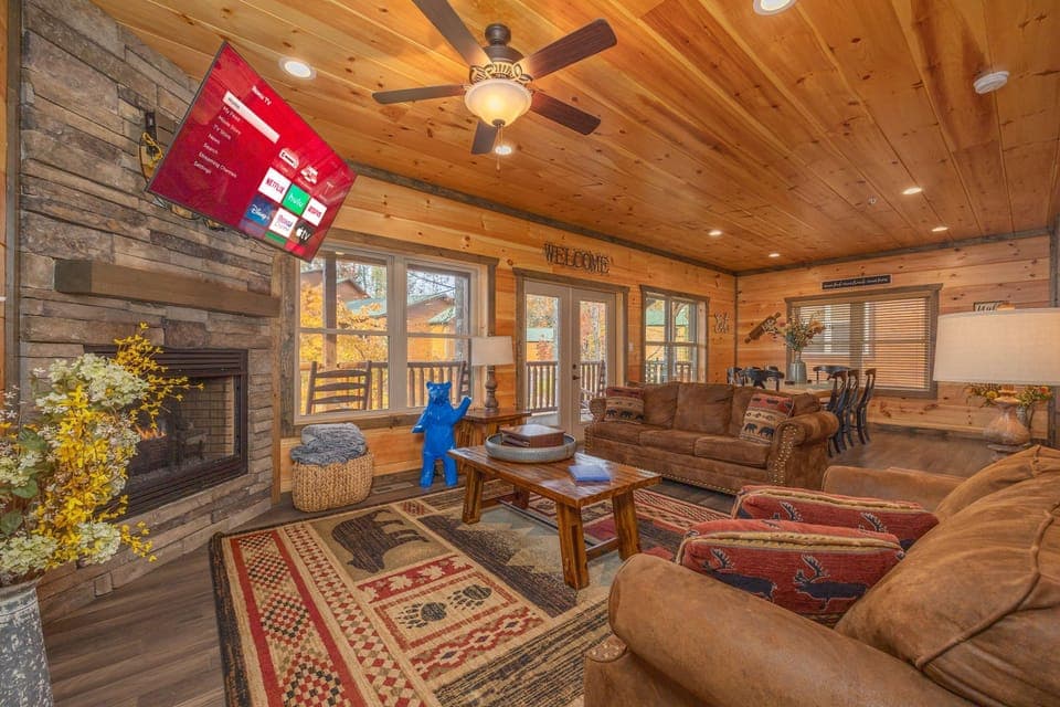 Enjoy effortless togetherness in our open floor plan that seamlessly connects the living room, kitchen, and dining area. 