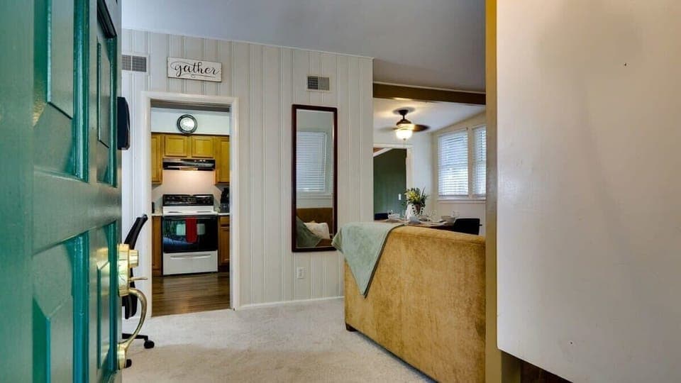 Open and welcoming entryway with easy flow into the main living spaces.
