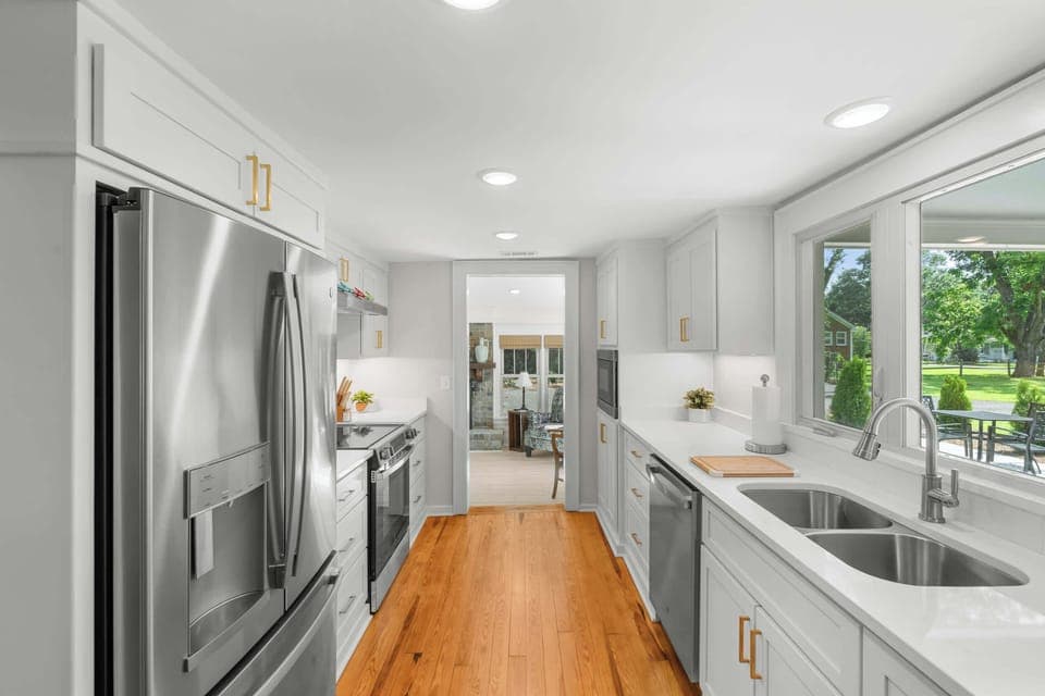 Updated kitchen