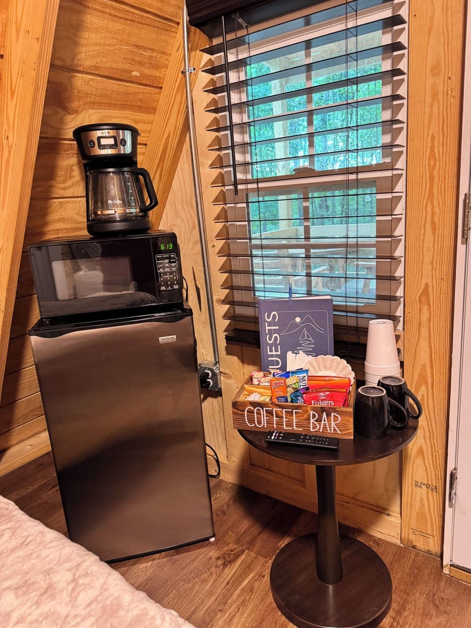 Coffee and snacks provided.