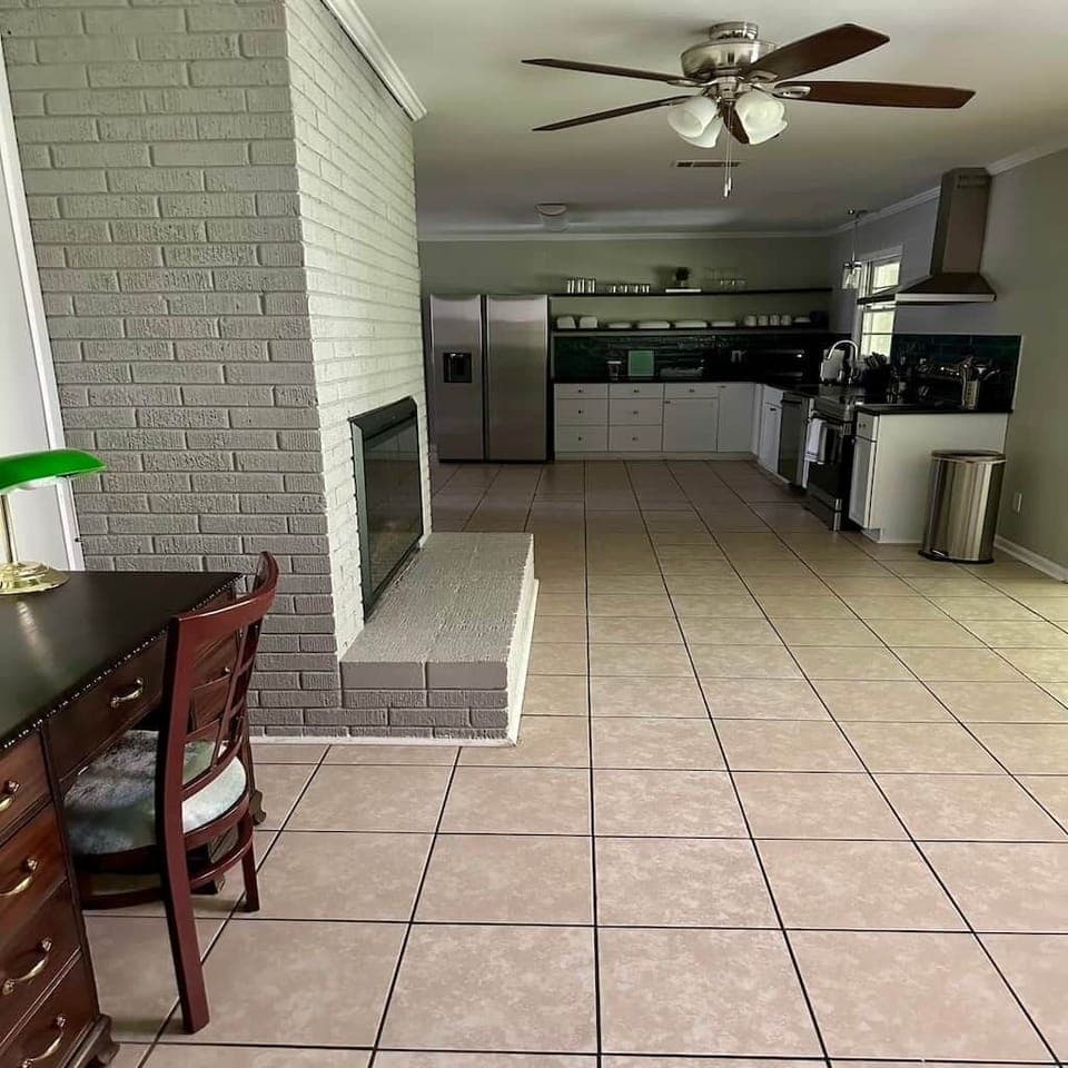 Workspace and common Kitchen area