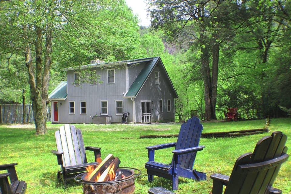 Firepit & House