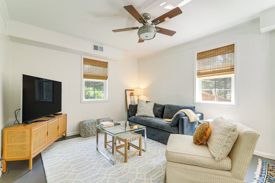 Athens Vacation Rental | 2BR | 1BA | 1,000 Sq Ft | Stairs Required