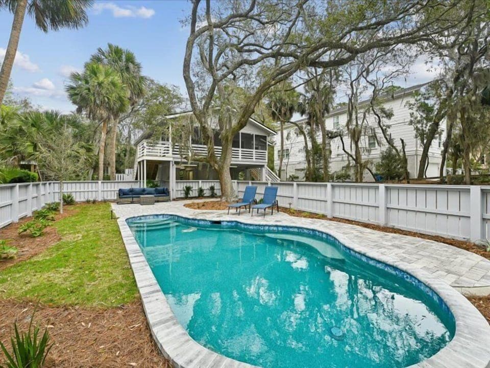 Fenced in Pool at 5 Laurel Lane
