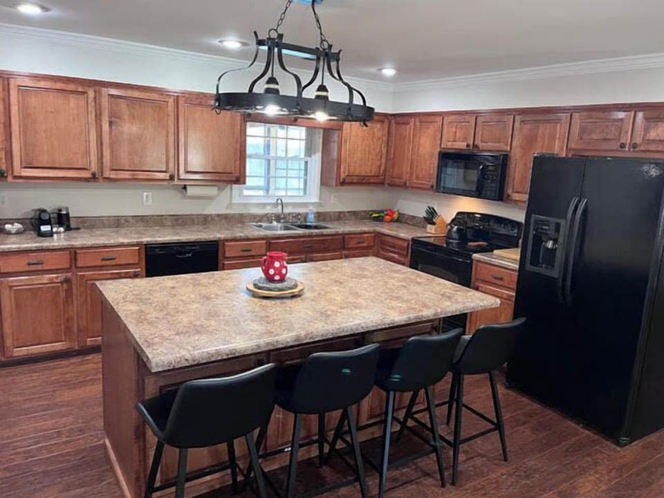 Gather around the cozy dining area and enjoy family meals together — the perfect place to share laughter, good food, and unforgettable memories.