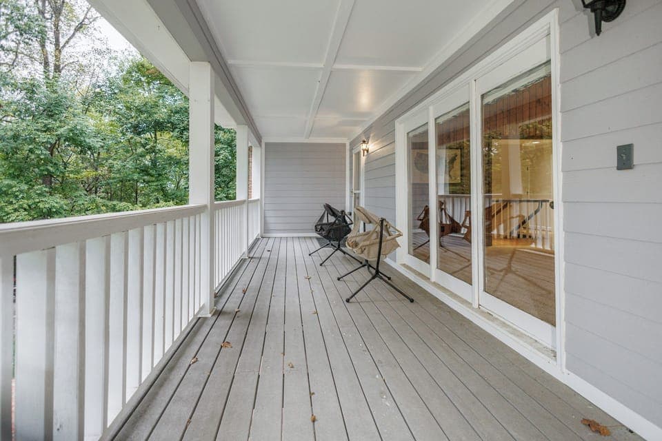 Upstairs Balcony
