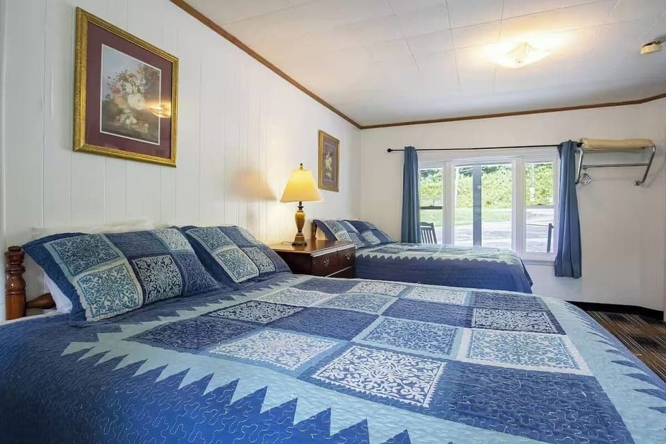 Bedroom. Interior and views may vary based on location and availability