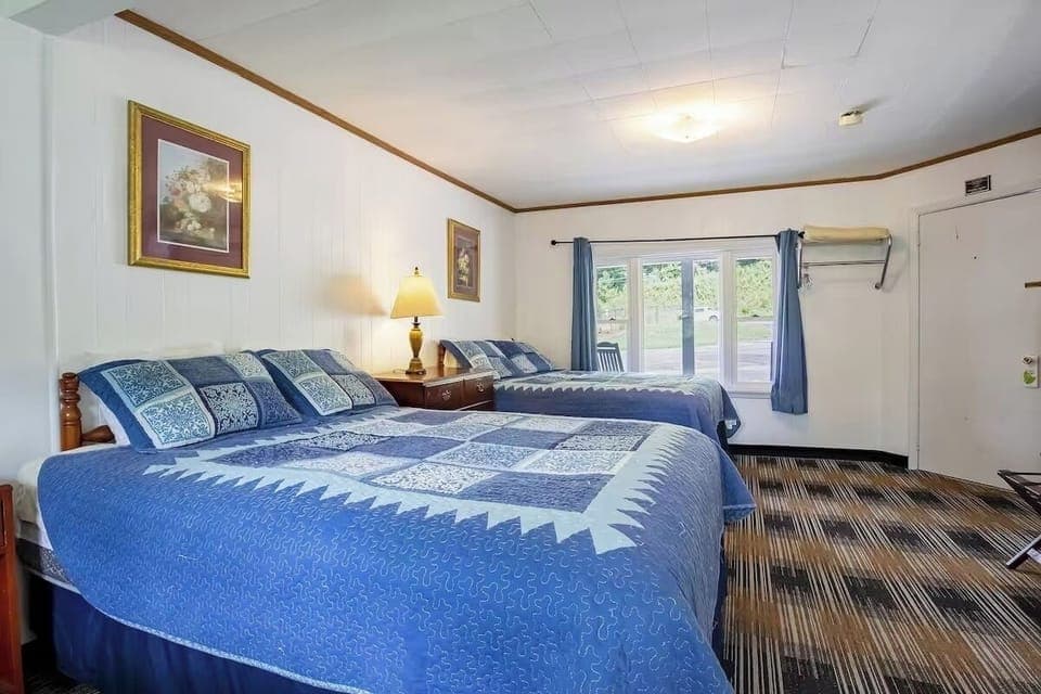 Bedroom. Interior and views may vary based on location and availability