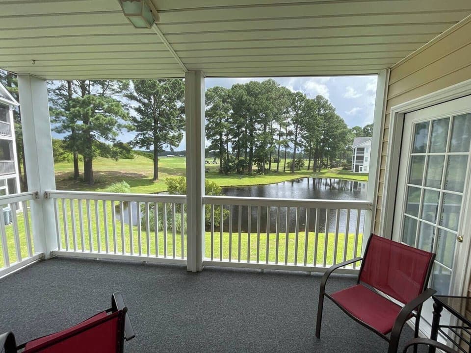 Private Balcony I Golf Course View