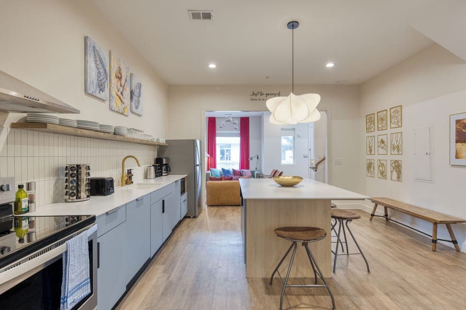 Kitchen vibes worthy of an album cover shoot.