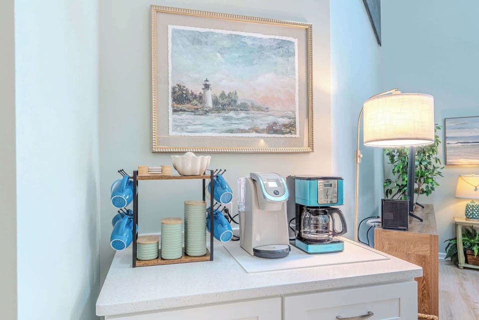 Coffee bar set up for your favorite morning routine!