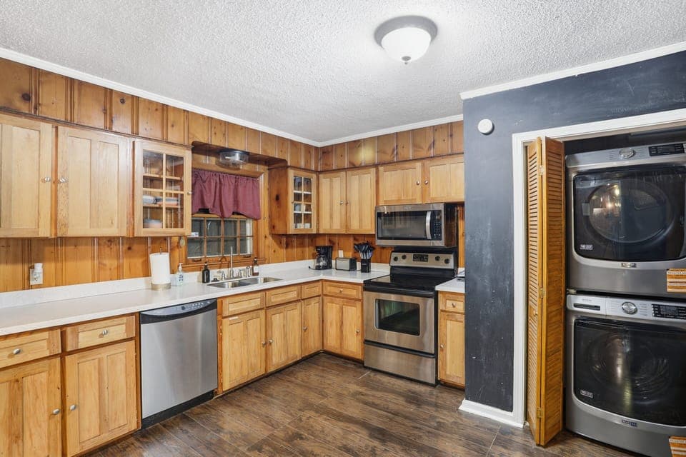 Indoors, Hardwood, Kitchen, Appliance, Washer