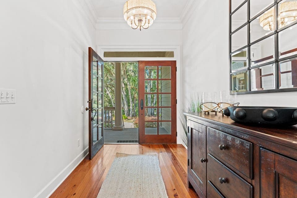 Front door & Foyer