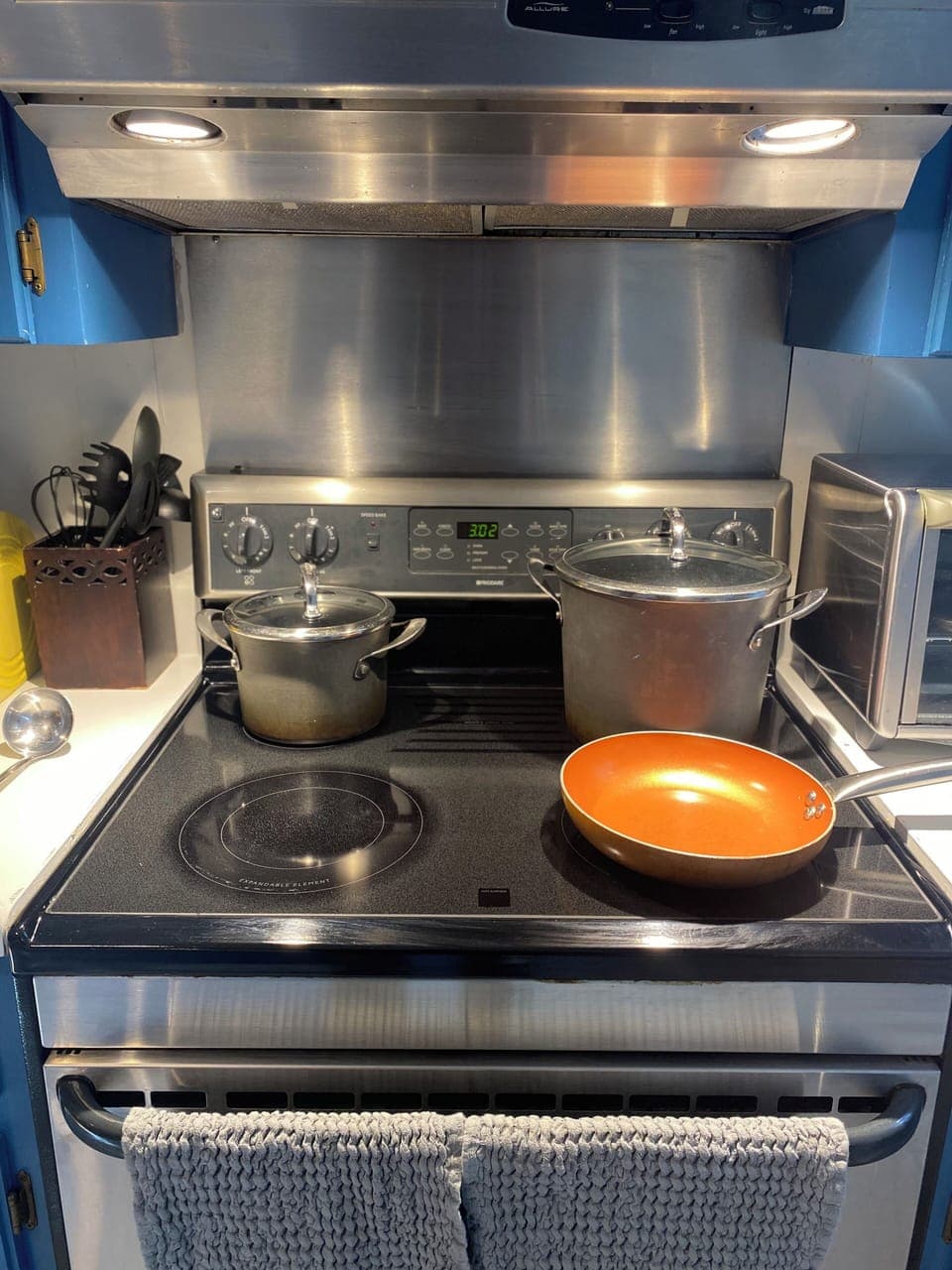 Cookware on range