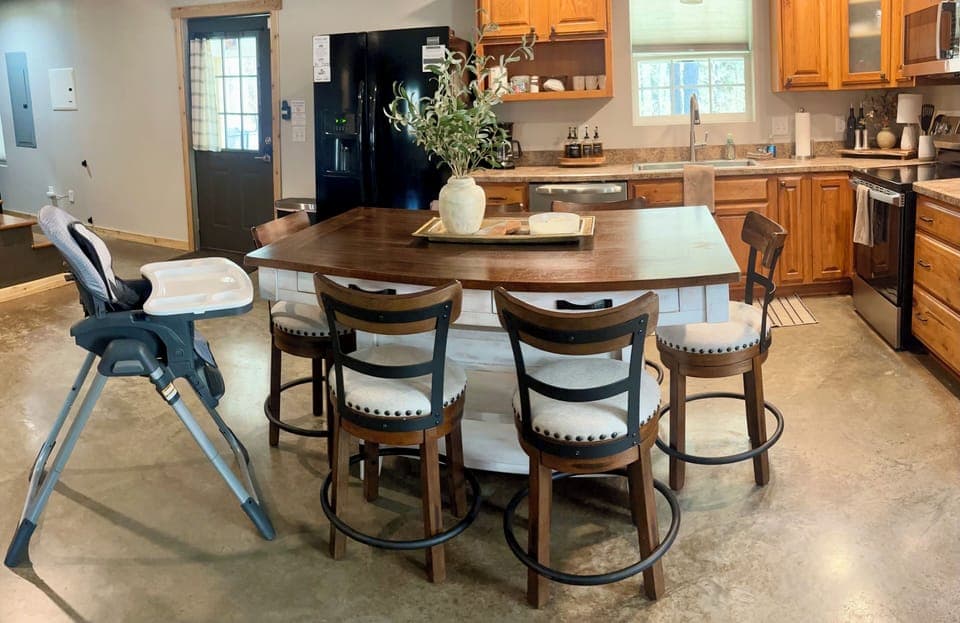 Highchair on site