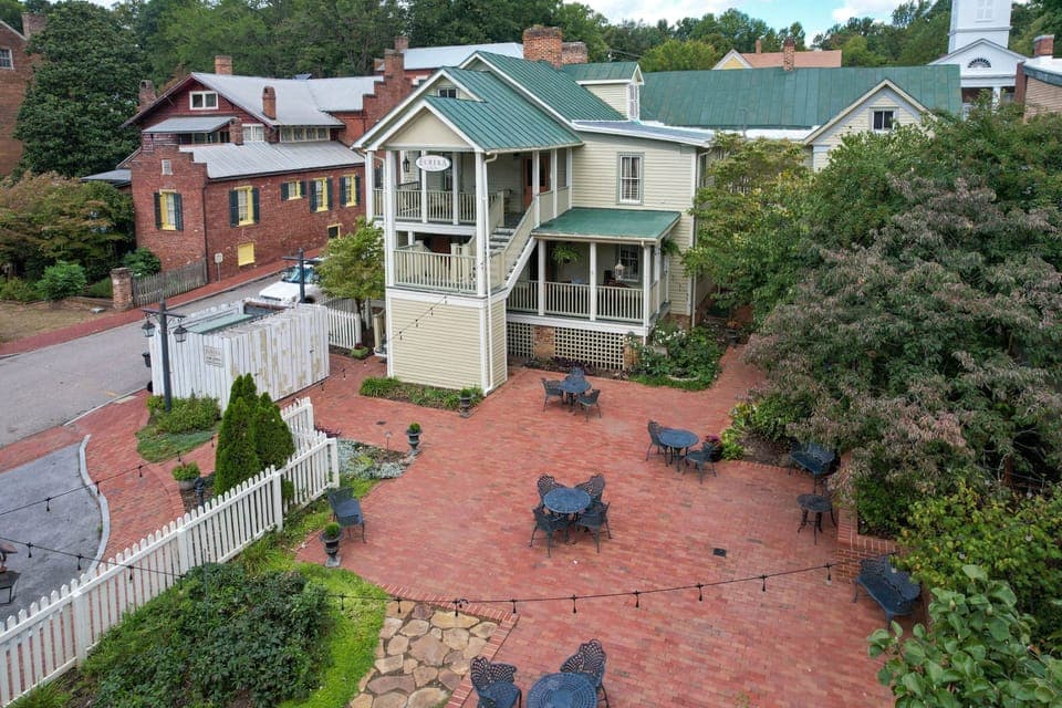 Soak in the sun on our back patio or roast marshmallows over our fire in the evenings.