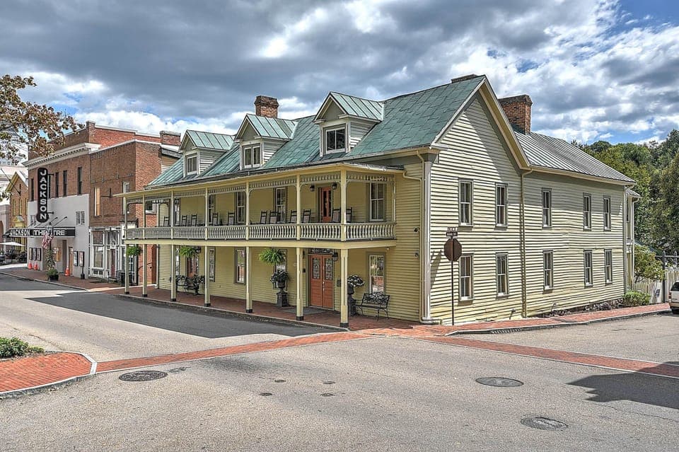 Experience a 200 year old, historic bed and breakfast in the heart of main street