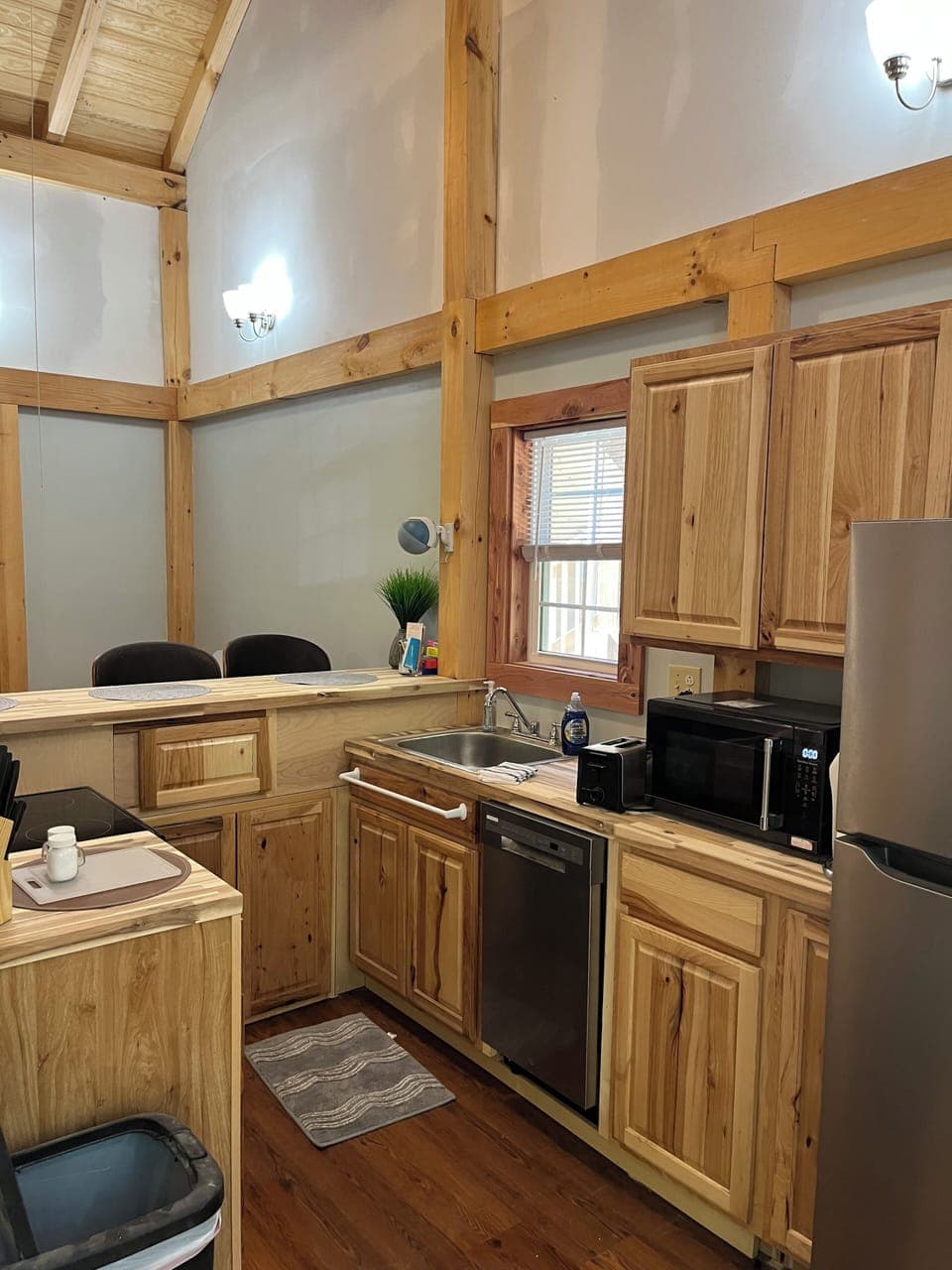 Cabin #1 Kitchen.