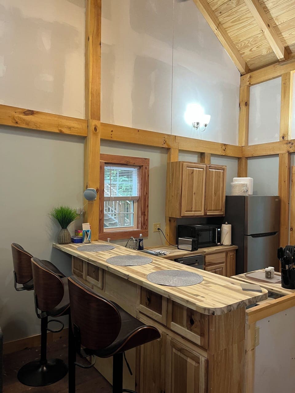 Cabin #1 Kitchen