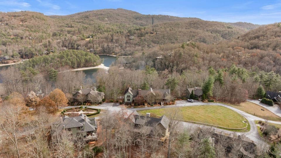 Mountain Lake Setting | Serene Natural Landscape