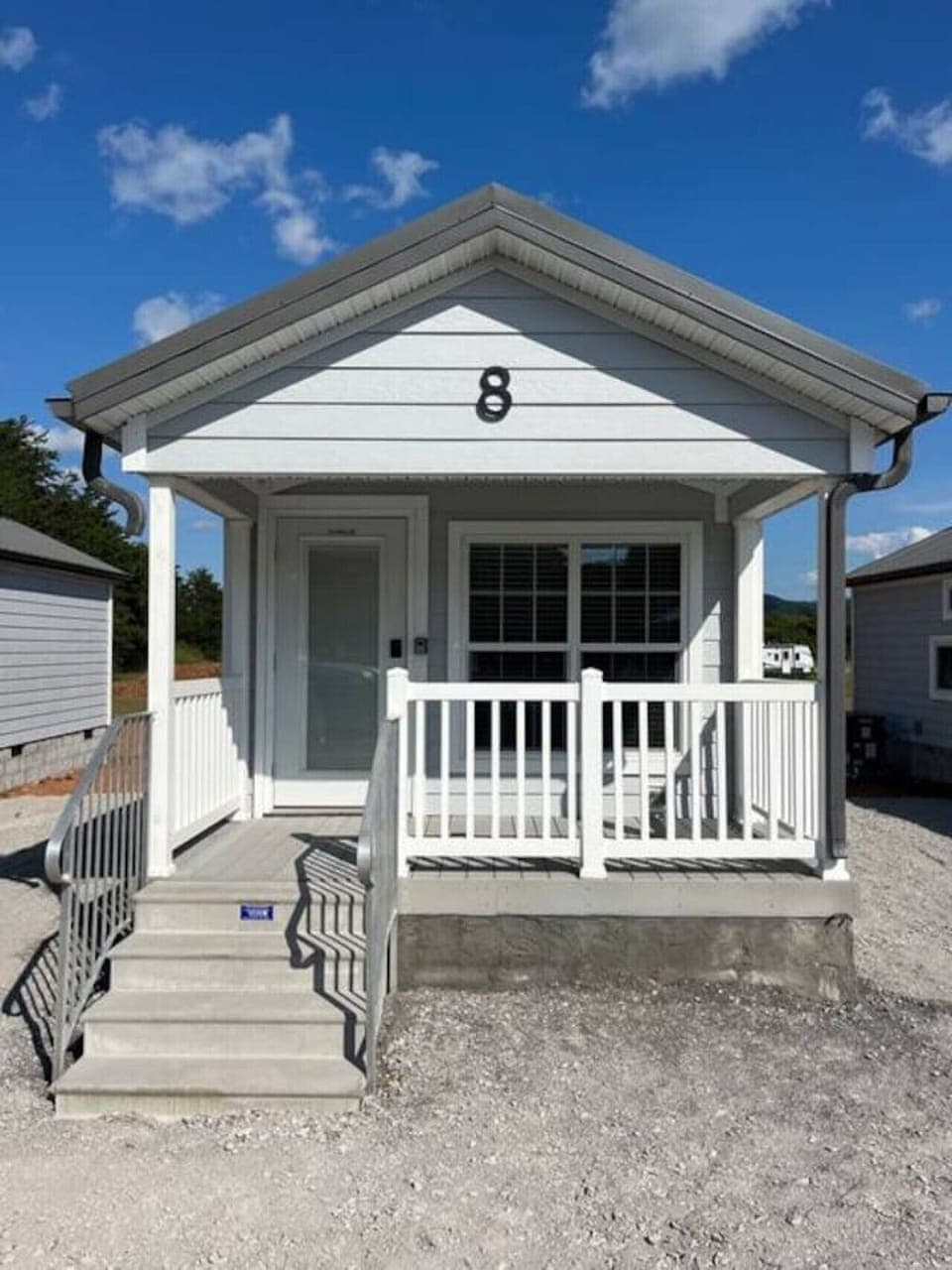 A welcoming front patio that gives you a calm place to unwind, breathe in the fresh mountain air, and enjoy quiet moments outside. It’s ideal for morning coffee, evening relaxation, or taking a peaceful break between adventures.