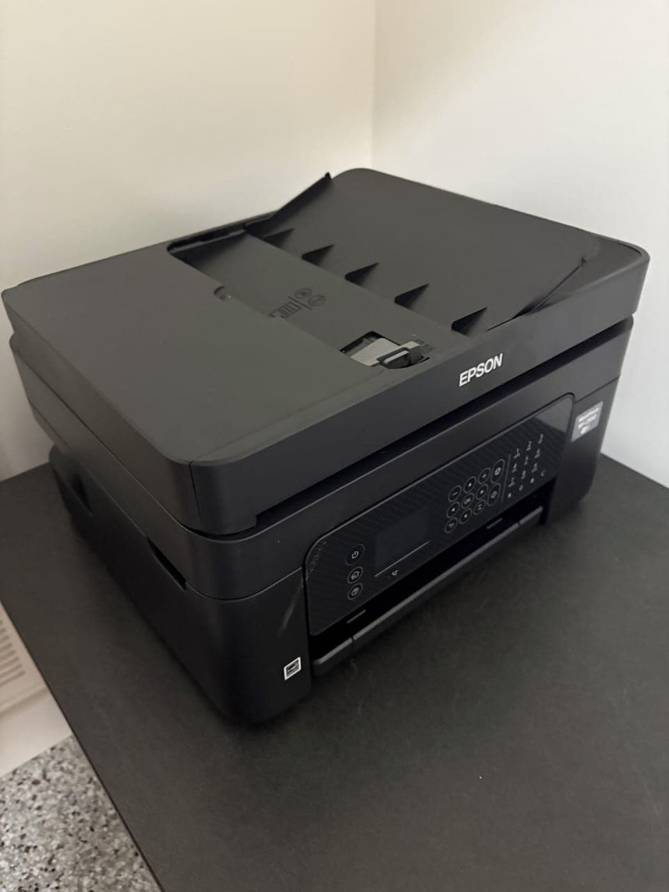 Printer in work area