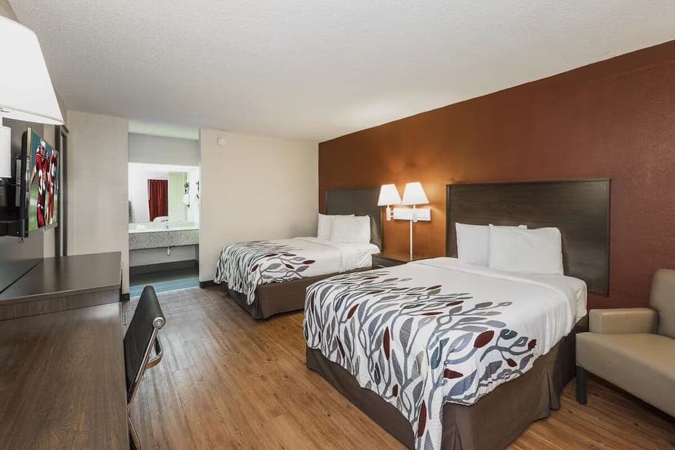 Bedroom. Interior and views may vary based on location and availability.