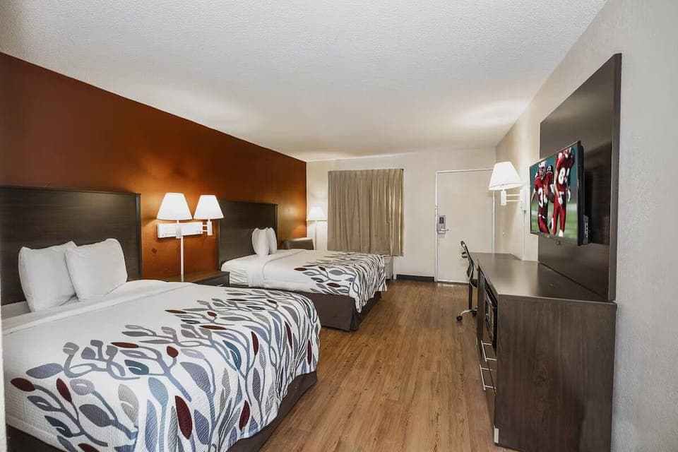 Bedroom. Interior and views may vary based on location and availability.