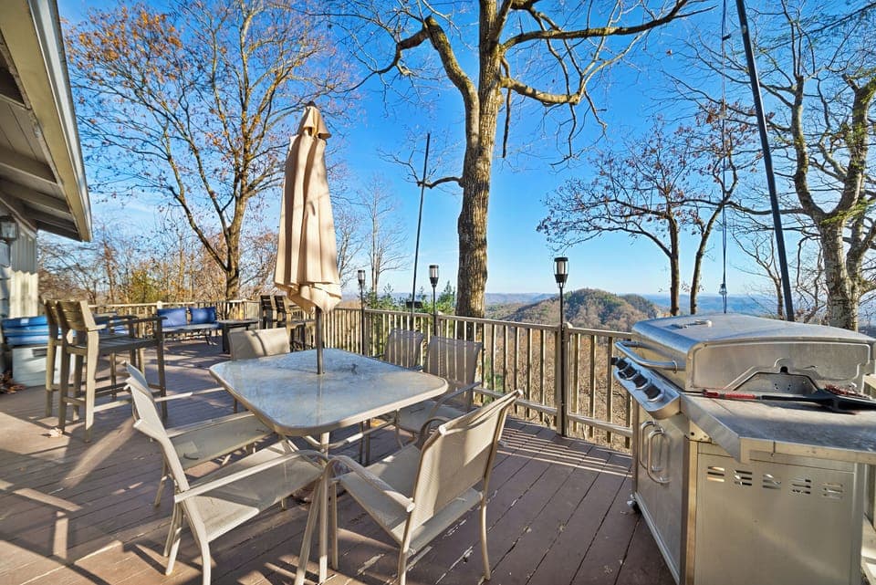 Outdoor Dining and Gas Grill