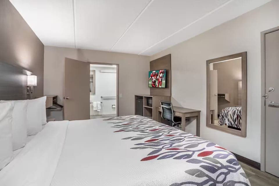 Kick back in a roomy layout designed for easy stays.