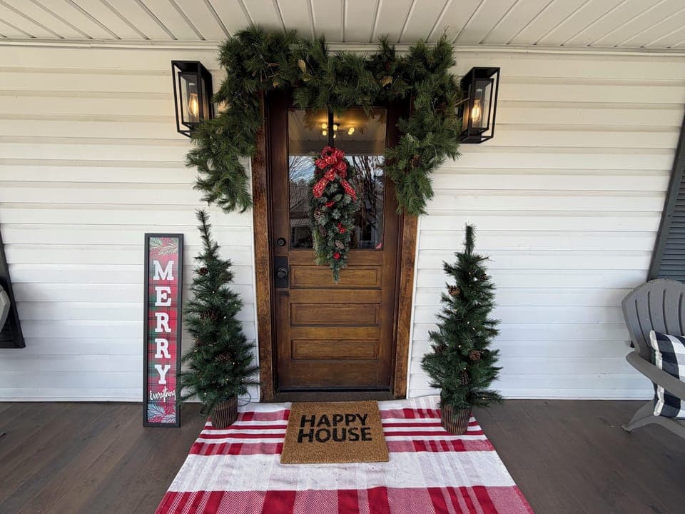 Front of this Inviting Home