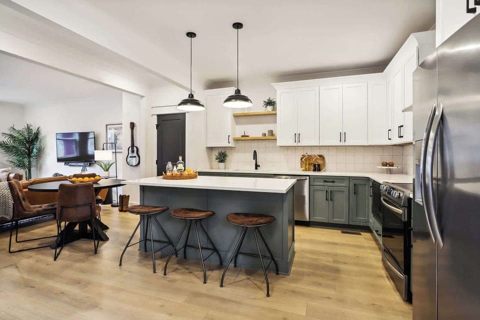Kitchen | Fully Equipped Kitchen with Dining Area | First Floor | Unit B