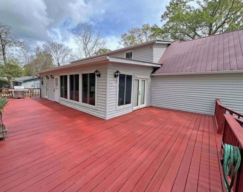 Back deck