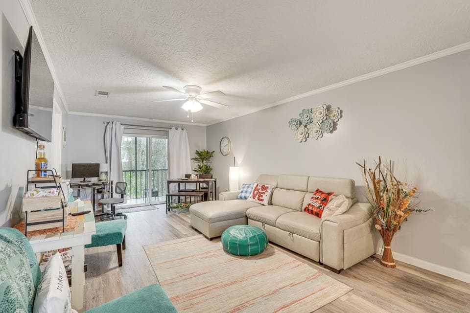 Augusta Vacation Rental | 2BR | 2BA | 876 Sq Ft