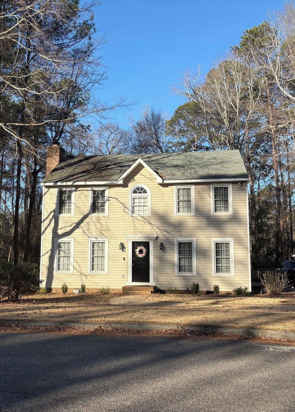 Front of the house