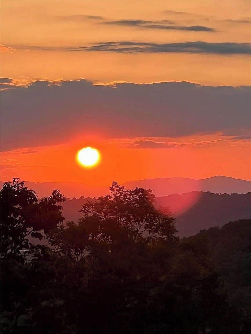 Another breathtaking Asheville sunset — the kind that makes you pause, breathe deep, and stay a little longer.