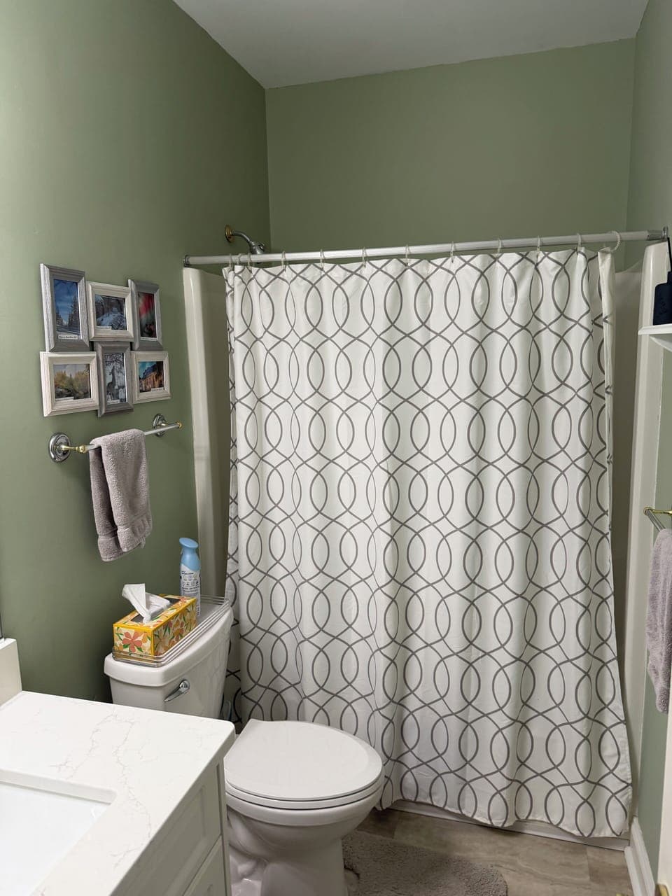 Hall bath