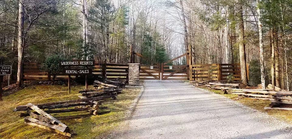 Entrance to Wilderness Resorts!