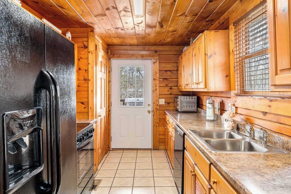Fully Equipped Kitchen with Balcony Access