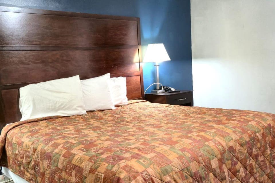 Settle in for the night in a simple, private room.