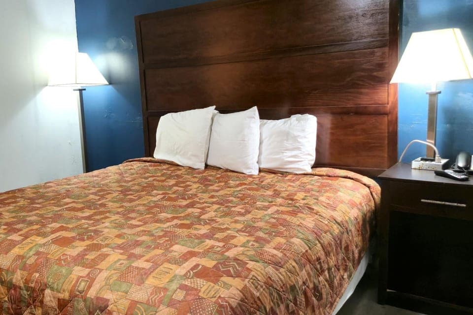 Drift off with warm bedside lighting and calm, quiet vibes.
