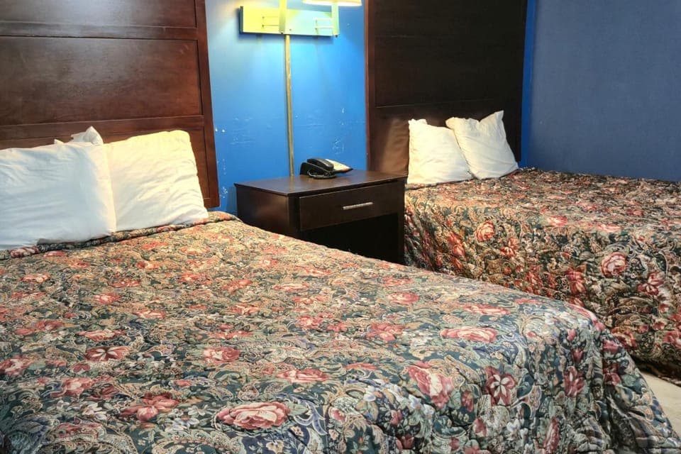 Get comfortable with spacious bedding and easy bedside access.