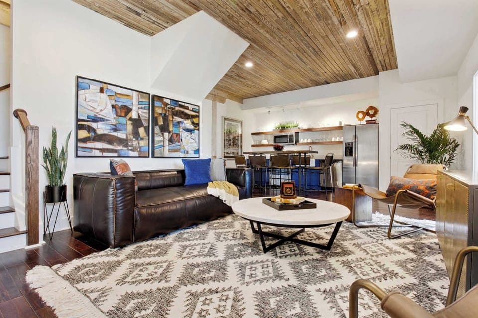 Unit 303 | Open Concept Living Room | XL Flat Screen TV | Third Floor