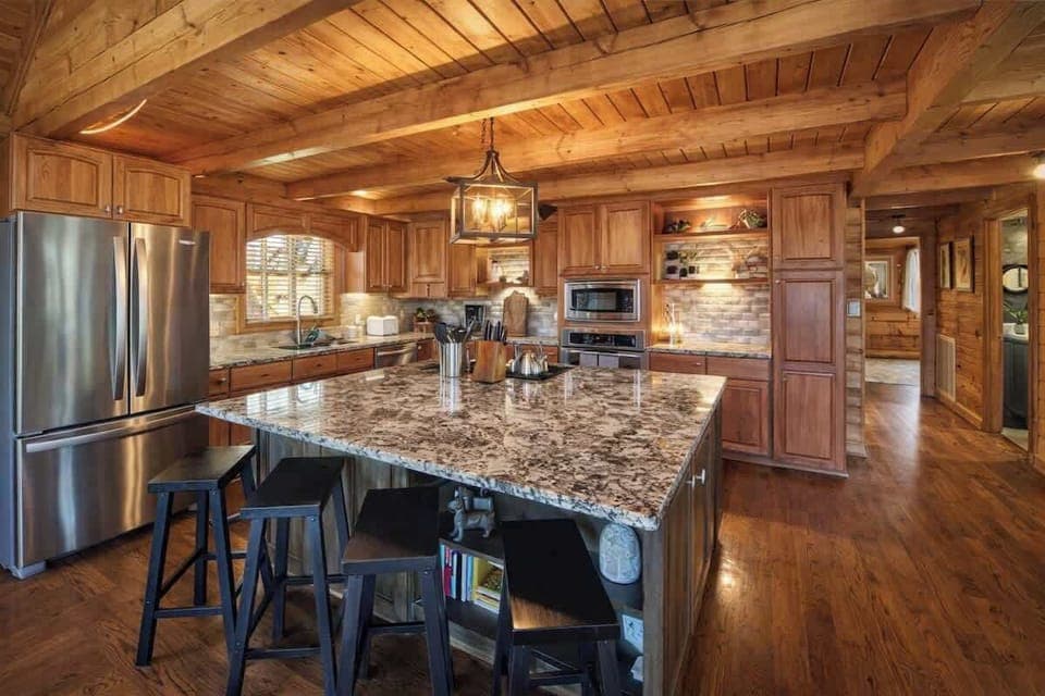 Your beautiful island and chefs kitchen! 