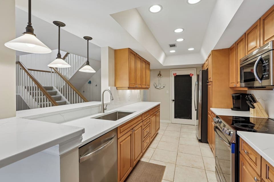 Kitchen at 1406 South Beach Villa