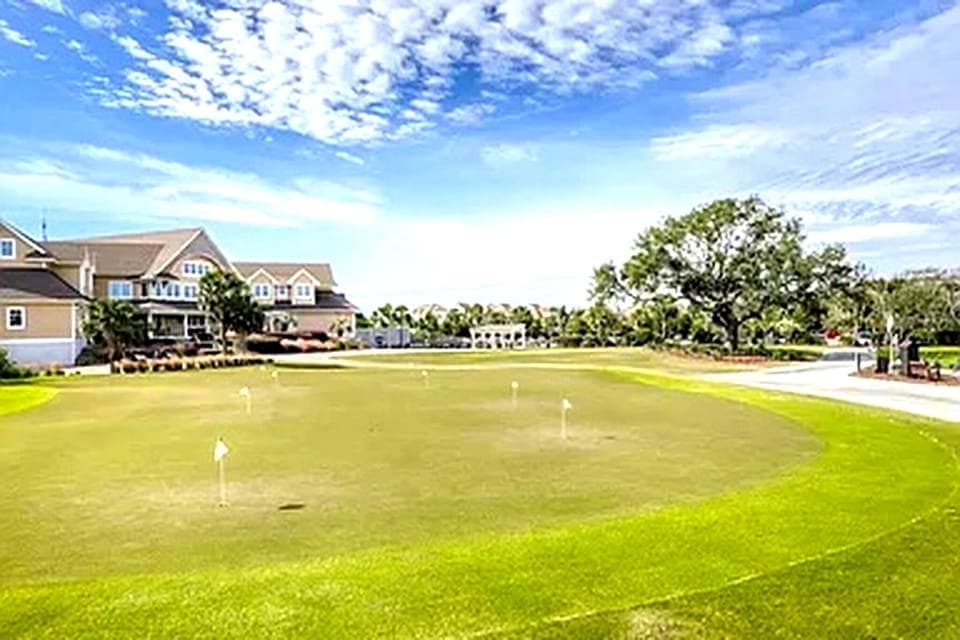 Practice your putting game at the SBI Golf Course.