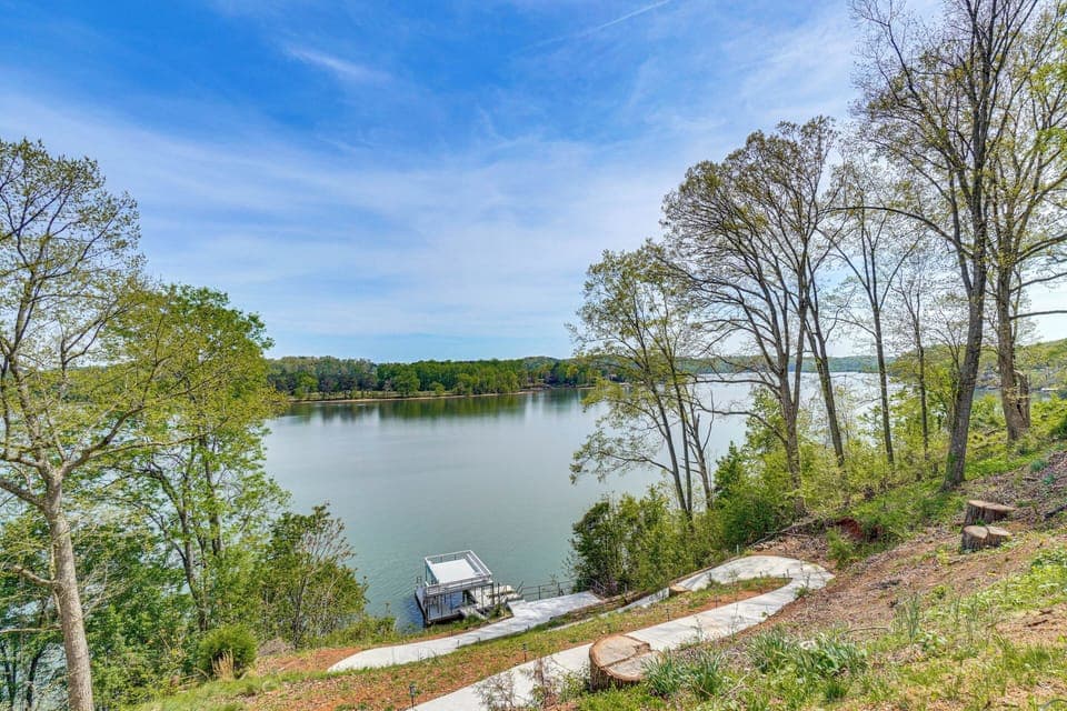 Paved Path to Lake & Dock